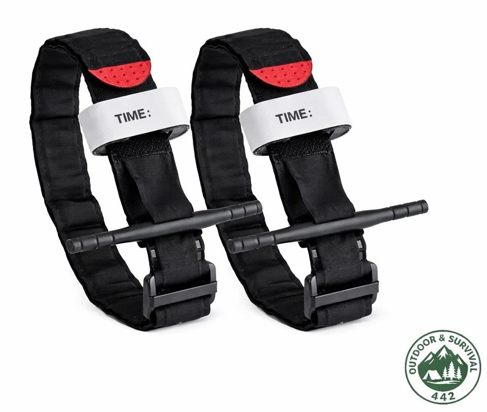 Vorteilspack 2× Tourniquet – Notfall Set für Auto, Outdoor & Erste Hilfe