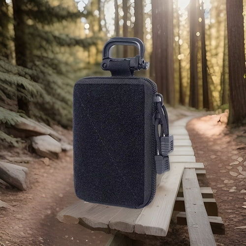 IFAK EDC Tasche MOLLE | Erste-Hilfe-Tasche leer | Outdoor Taktischer EDC Pouch | Grün / Schwarz