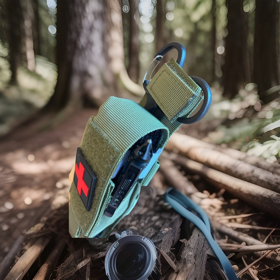 IFAK Erste Hilfe Set Outdoor | Tourniquet + Schere + Stift + MOLLE Tasche