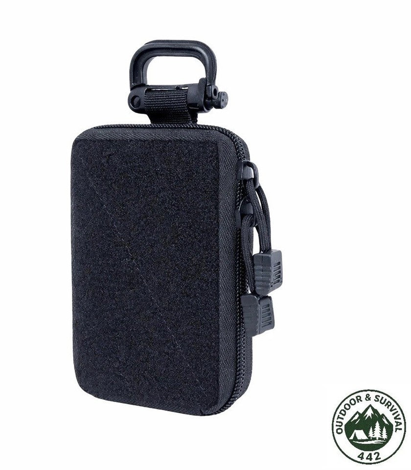 IFAK EDC Tasche MOLLE | Erste-Hilfe-Tasche leer | Outdoor Taktischer EDC Pouch | Grün / Schwarz